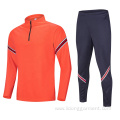 Wholesale Long Sleeve Football Soccer Training Tracksuits